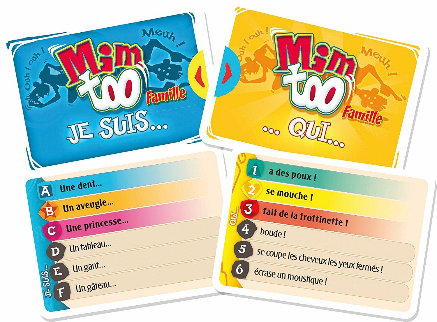 Mimtoo Famille Cartes