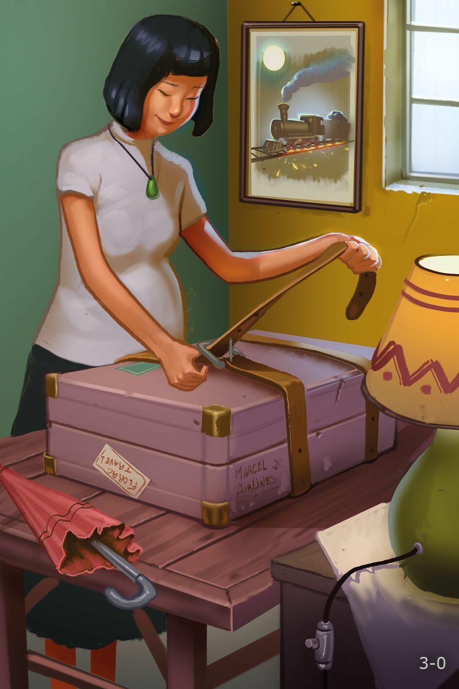 Au Creux de ta Main: La Vie de Mei Carte