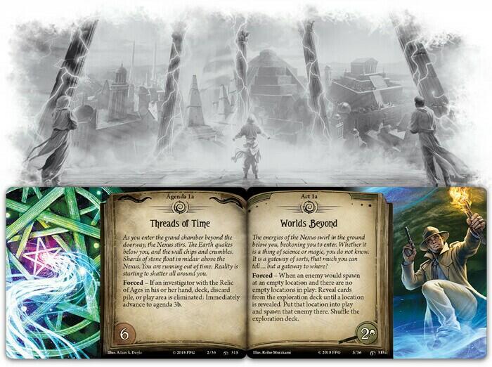 Horreur à Arkham: Le Jeu de Cartes - Paradoxes Temporels Cartes