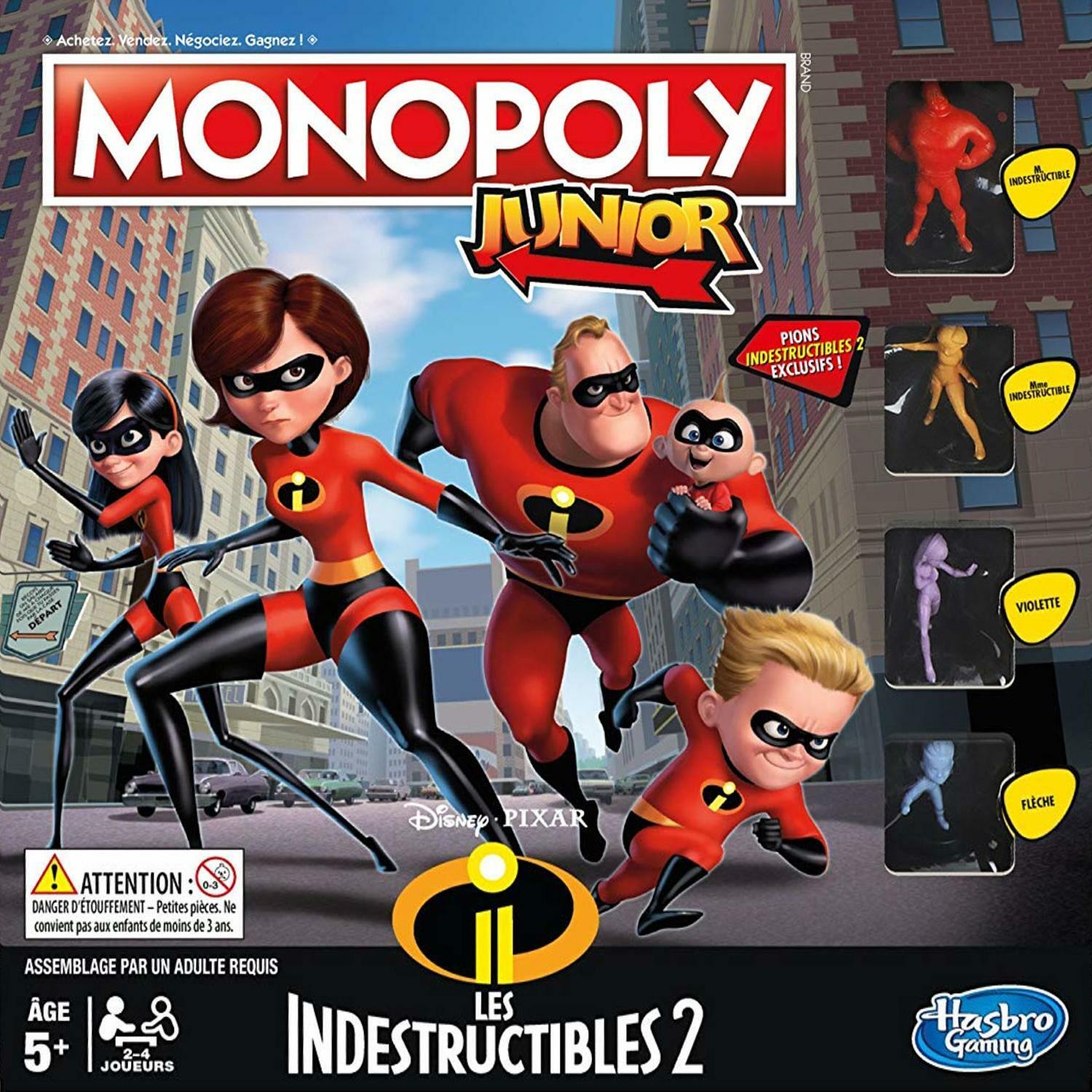 Monopoly: Junior - Les Indestructibles 2 Cover