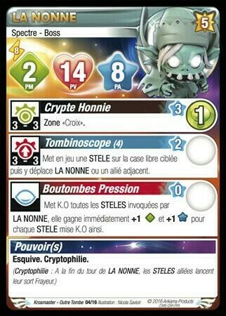 Krosmaster: Saison 04 - Outre-Tombe Carte