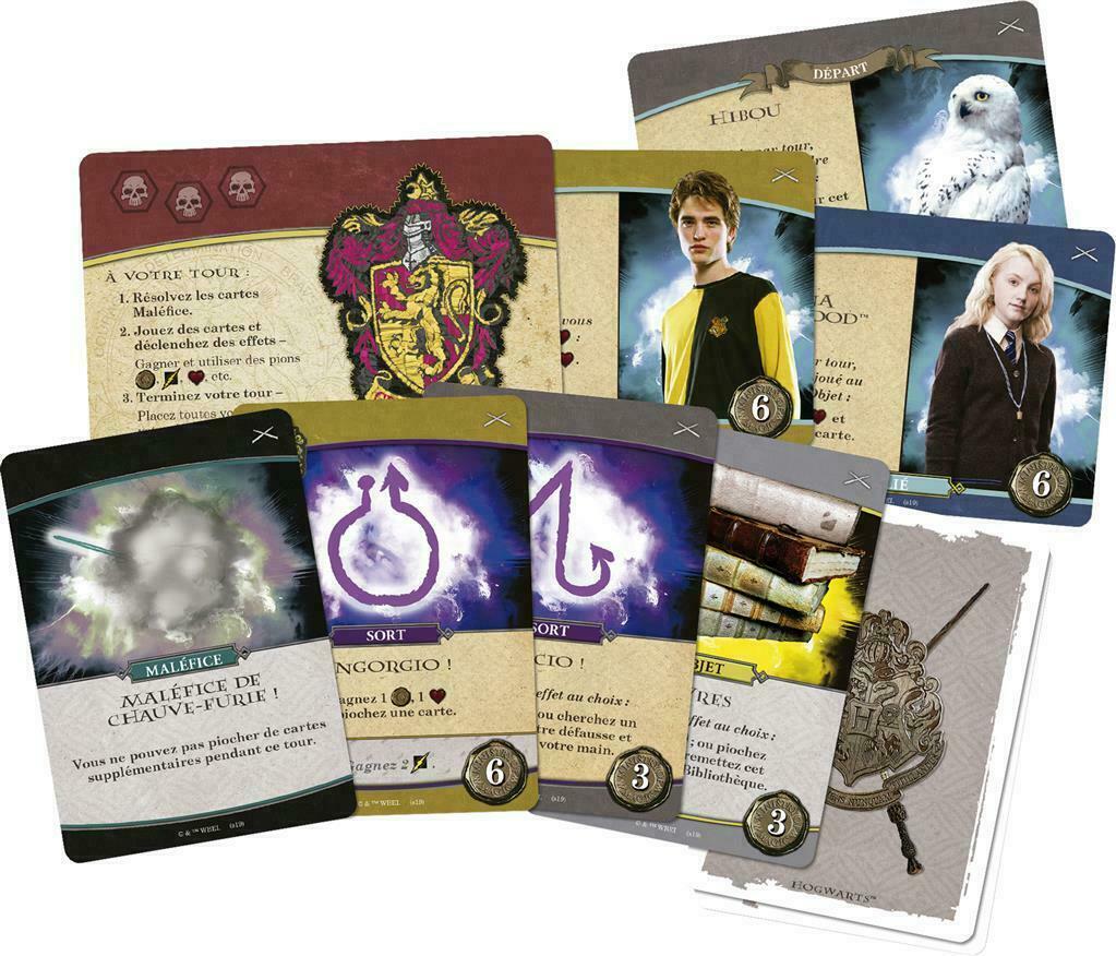 Harry Potter: Bataille à Poudlard - Défense contre les Forces du Mal Cartes