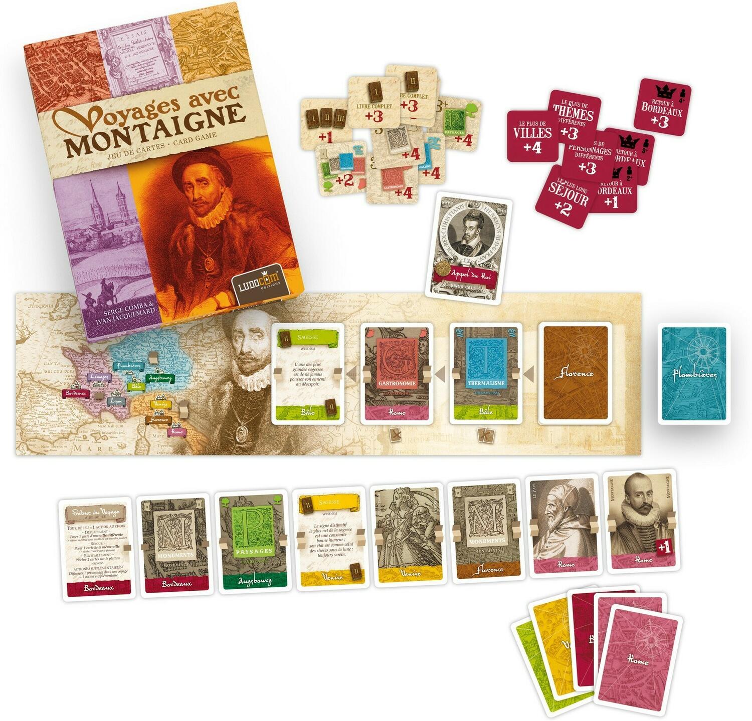 Voyages avec Montaigne Eclate