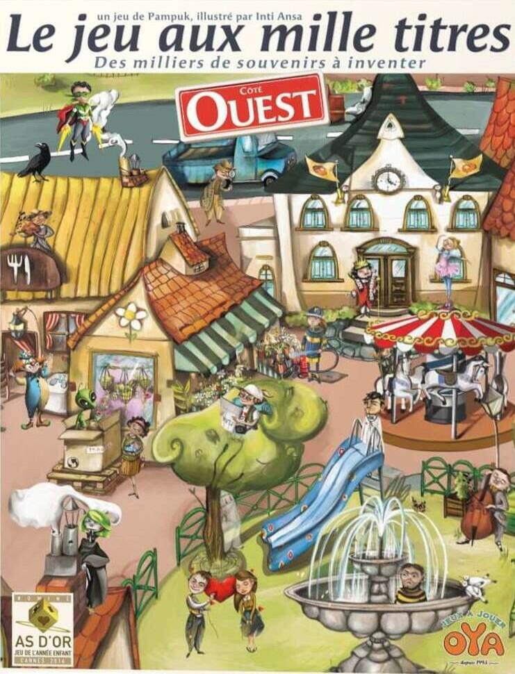 Le Jeu aux Mille Titres: Côté Ouest Cover