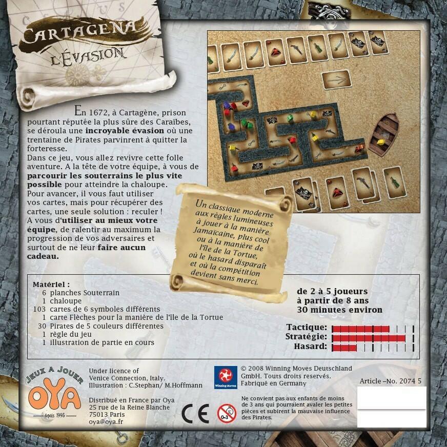 Cartagena: L'Evasion Back