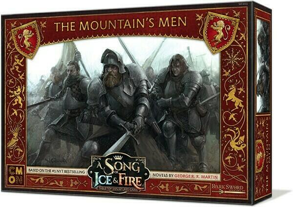 Le Trône de Fer: Le Jeu de Figurines - Les Hommes de la Montagne Cover 3d