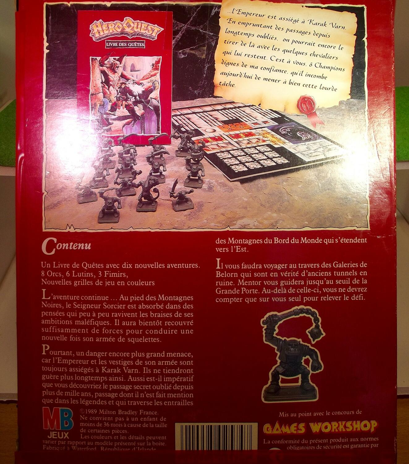 HeroQuest: Karak Varn Back