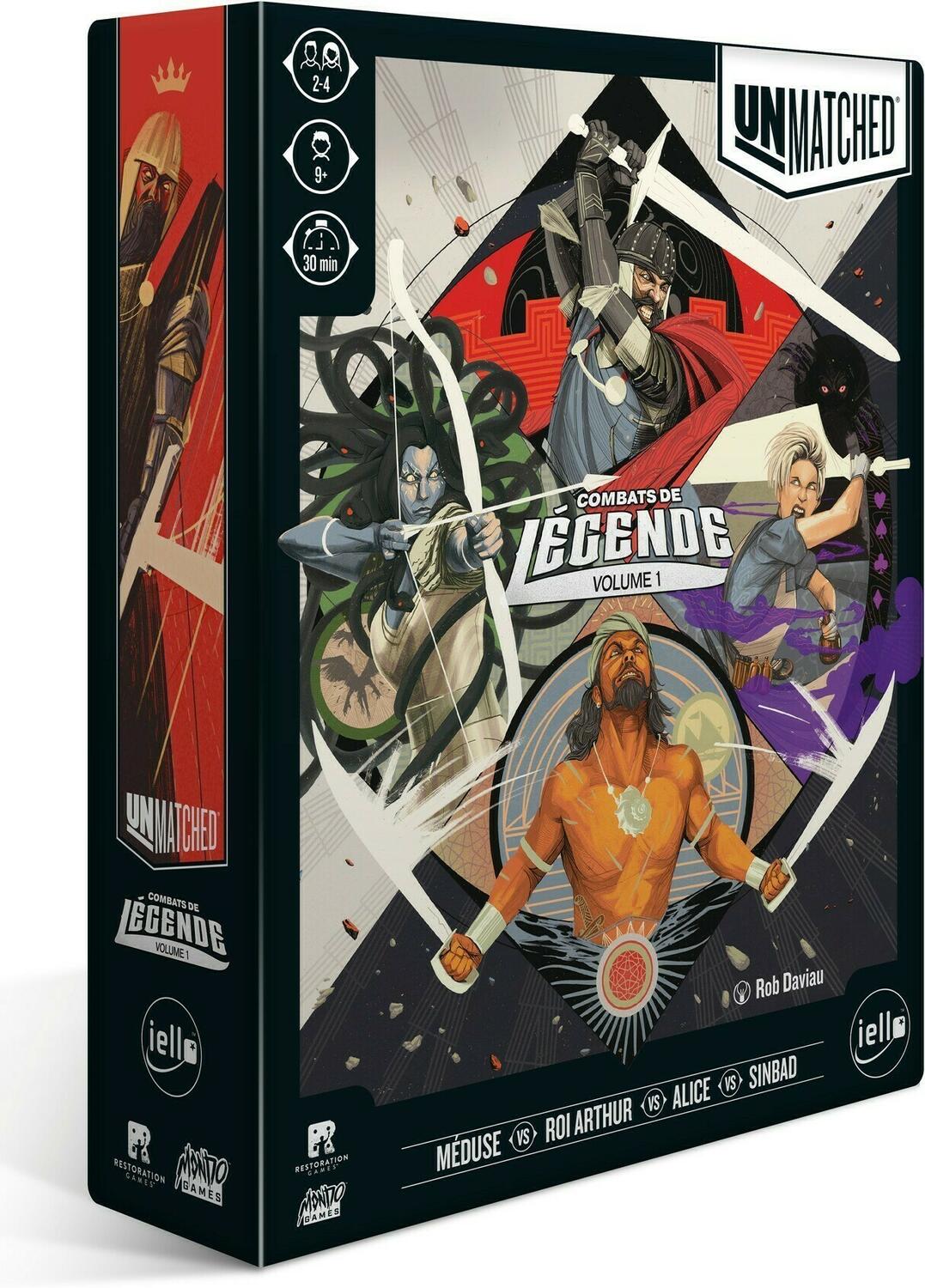 Unmatched: Combat de Légende - Volume 1 Cover 3d