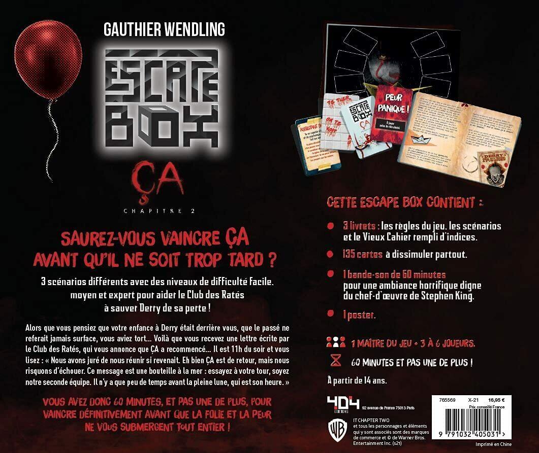 Escape Box: ÇA - Chapitre 2 Back