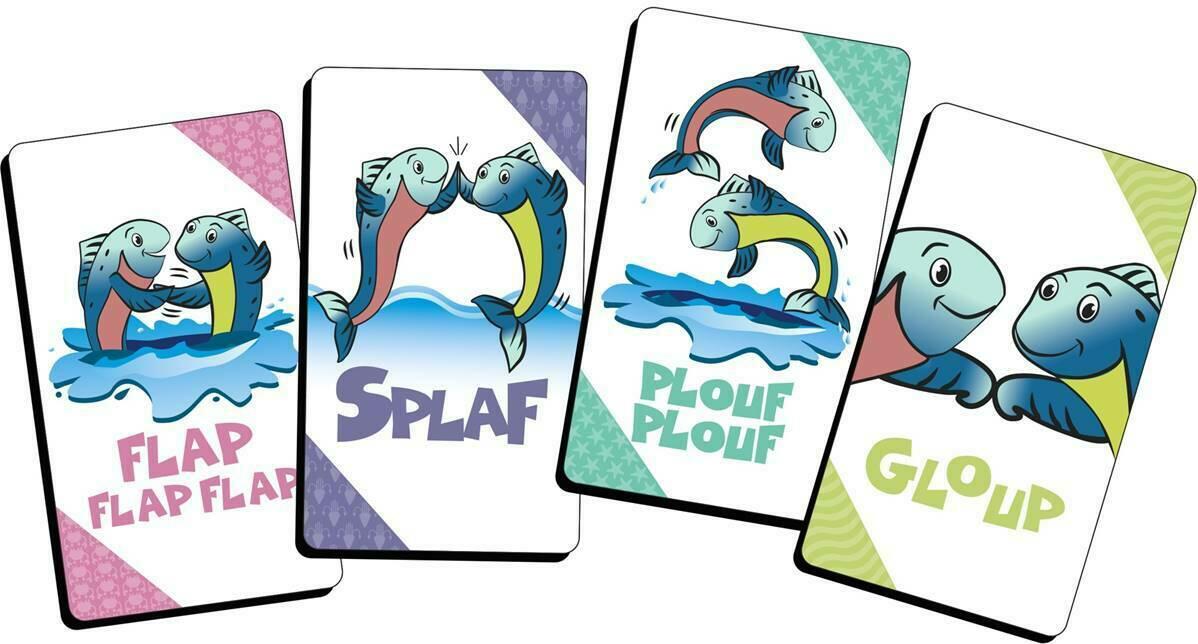 Saumon Fretillant (Bleu) Cartes