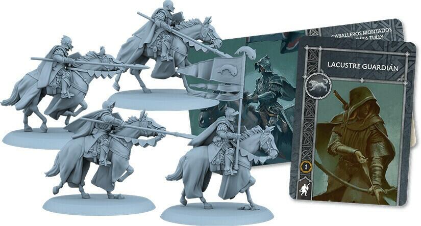 Le Trône de Fer: Le Jeu de Figurines - Cavaliers de la Maison Tully Eclate
