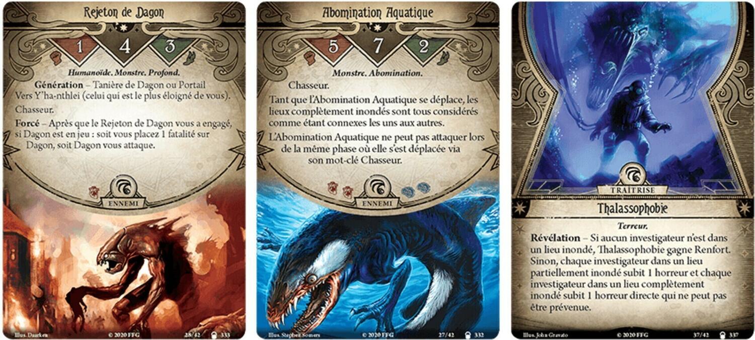 Horreur à Arkham: Le Jeu de Cartes - Dans le Maelström Cartes