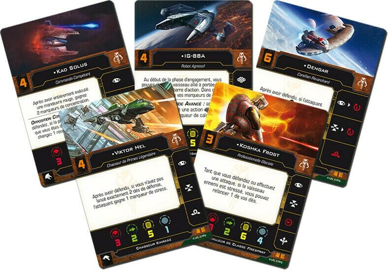 Star Wars: X-Wing - Racailles et Scélérats - Kit de Conversion Cartes