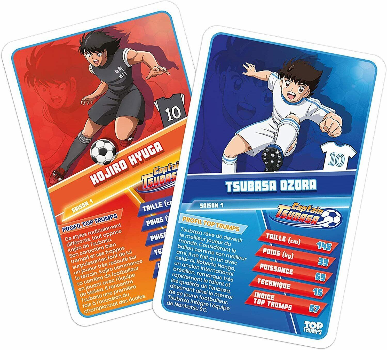 Top Trumps: Captain Tsubasa Cartes