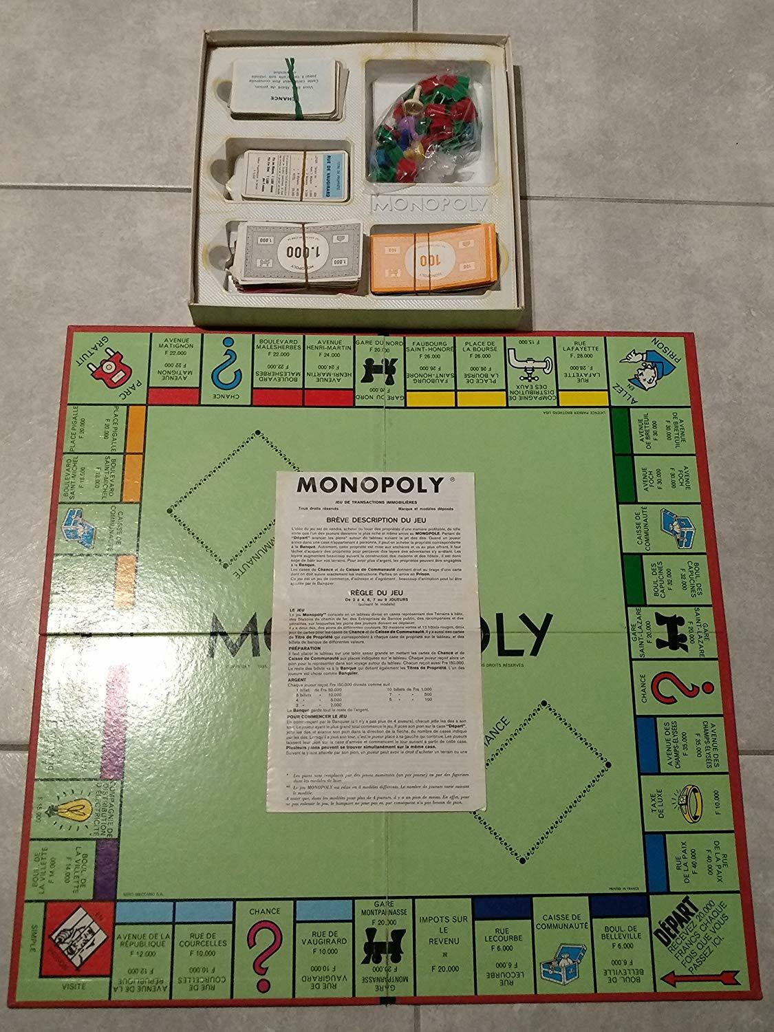 Monopoly: Miro-Meccano S.A. Eclate