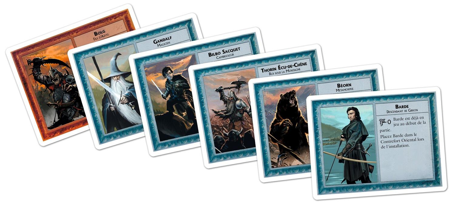 La Bataille des Cinq Armées Cartes