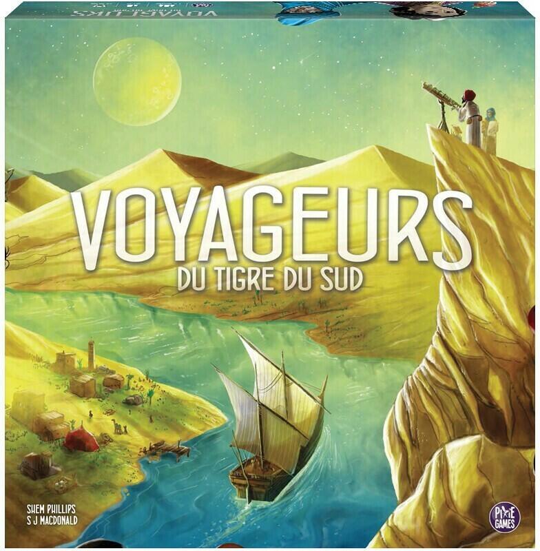Voyageurs du Tigre du Sud Cover 3d