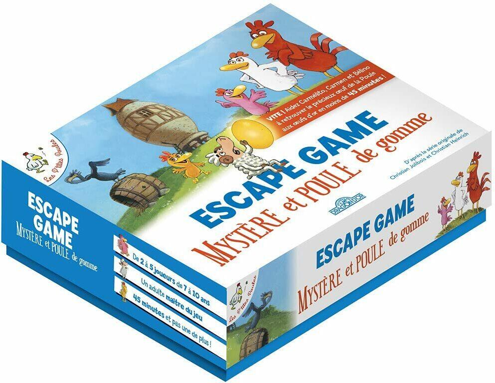 Escape Game: Mystère et Poule de Gomme Cover 3d