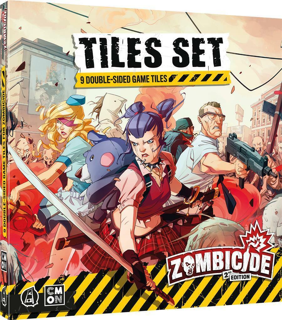 Zombicide: 2nd Édition - Tiles Set Cover 3d