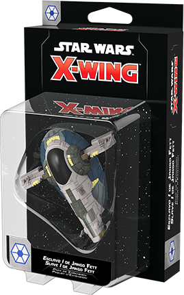 Star Wars: X-Wing - Slave I de Jango Fett Cover Transparent