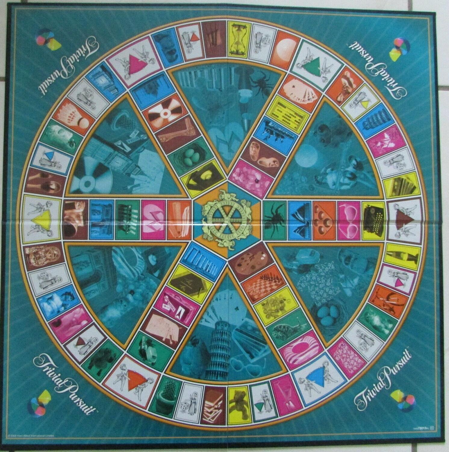 Trivial Pursuit: Édition Famille 2006 Plateau