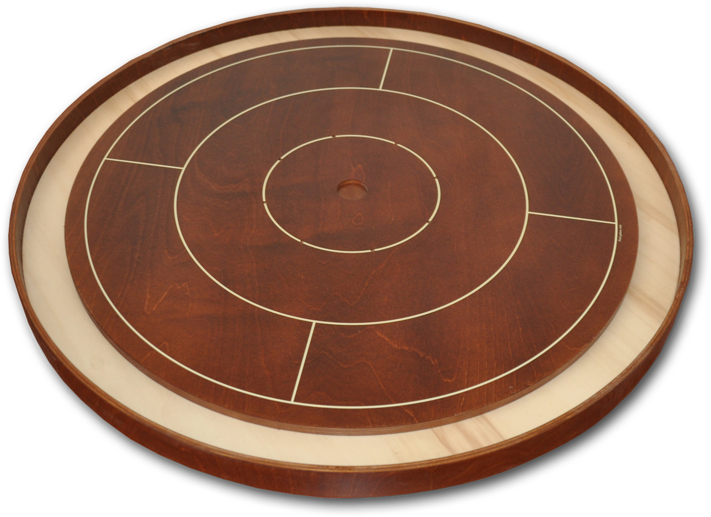 Crokinole (Marron) Cover Transparent