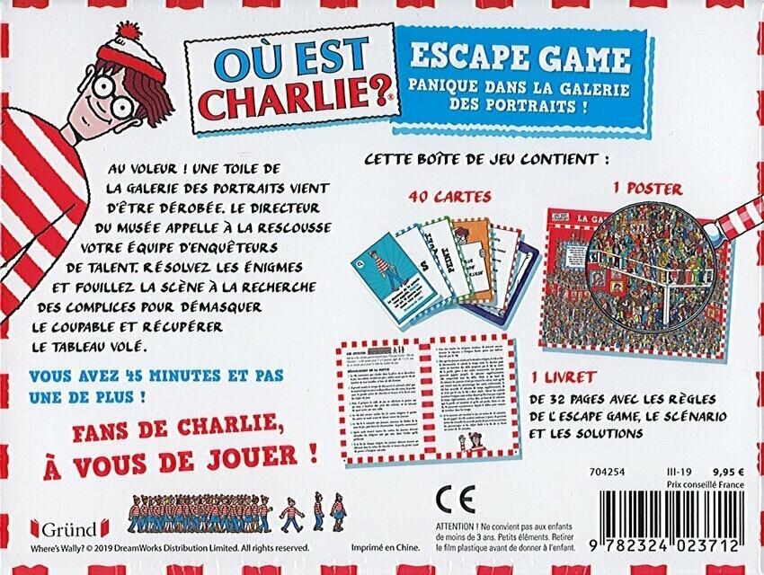 Escape Game: Où est Charlie ? Back