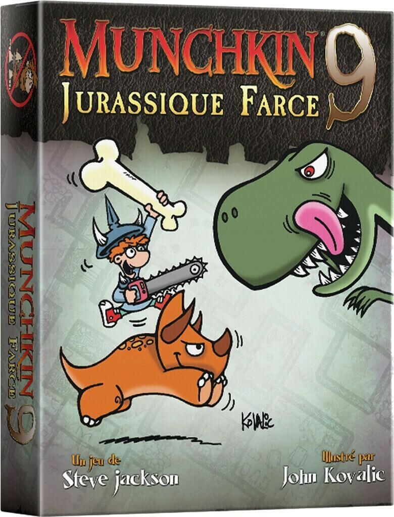 Munchkin 9: Jurassique Farce Cover 3d