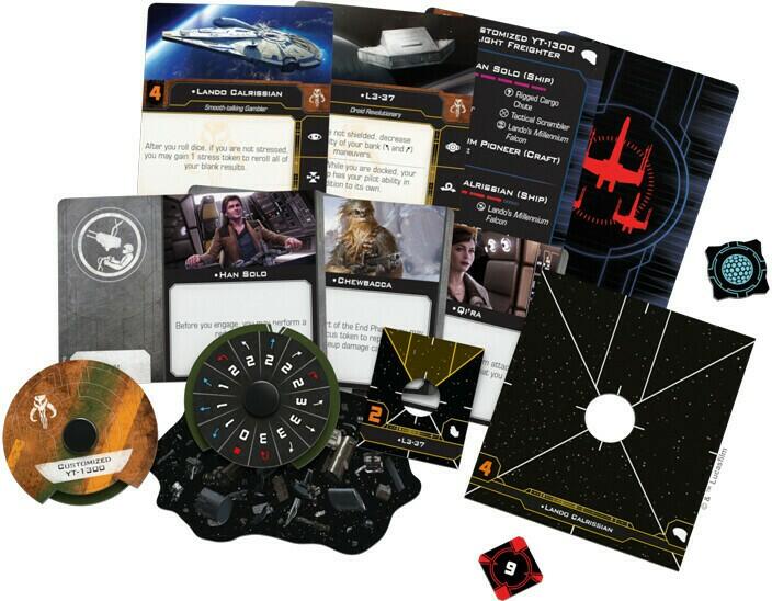 Star Wars: X-Wing - Faucon Millenium de Lando Eclate