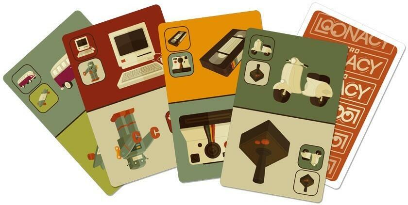 Retro Loonacy Cartes