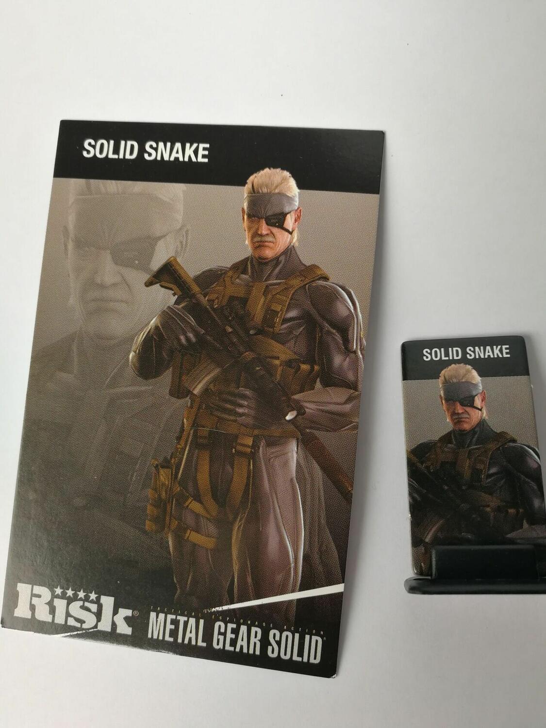 Risk: Metal Gear Solid - Collector's Edition Carte