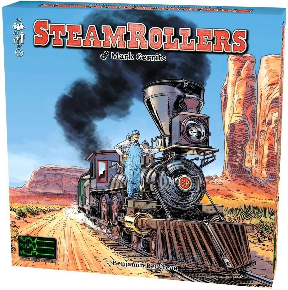 SteamRollers Cover 3d