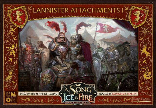 Le Trône de Fer: Le Jeu de Figurines - Attachements Lannister I Cover