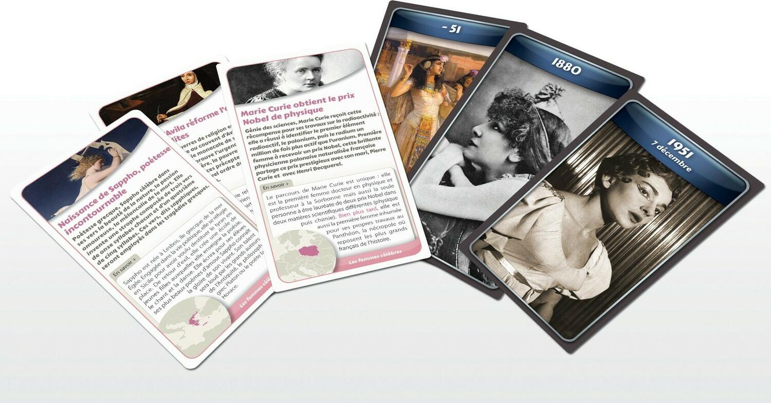 ChroniCards: Les Femmes Célèbres Cartes