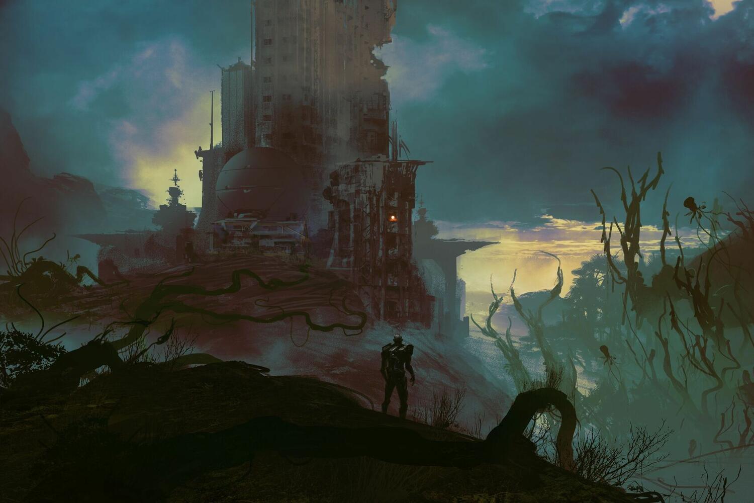 A la Croisée des Chemins: Dystopie Artwork