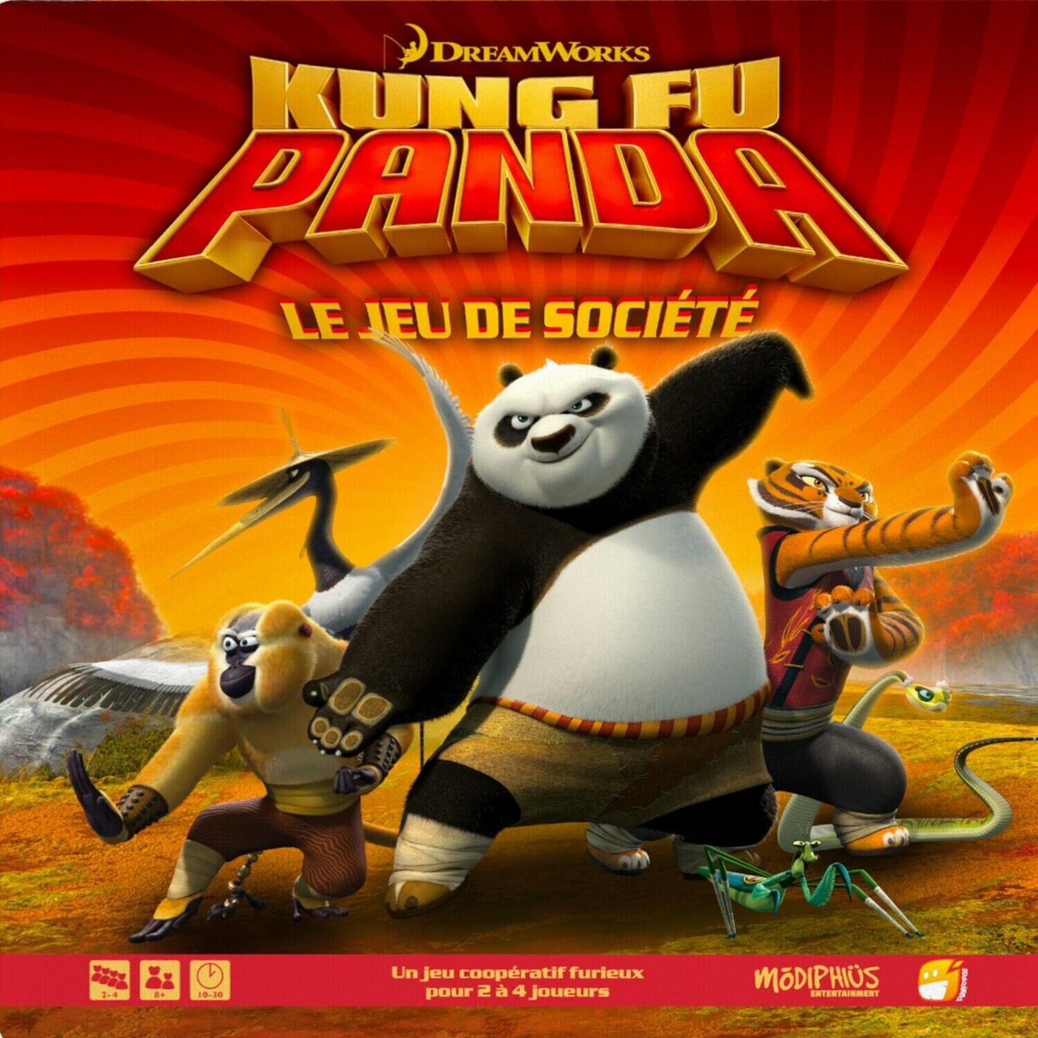 Kung Fu Panda: Le Jeu de Société Cover