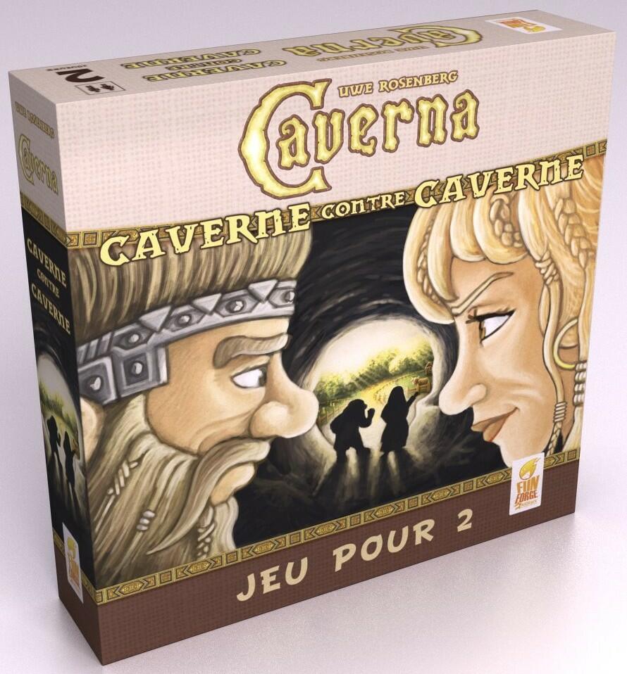 Caverna: Caverne contre Caverne Cover 3d