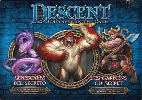 Descent: Voyages Dans les Ténèbres (Seconde Édition) - Les Gardiens du Secret Cover