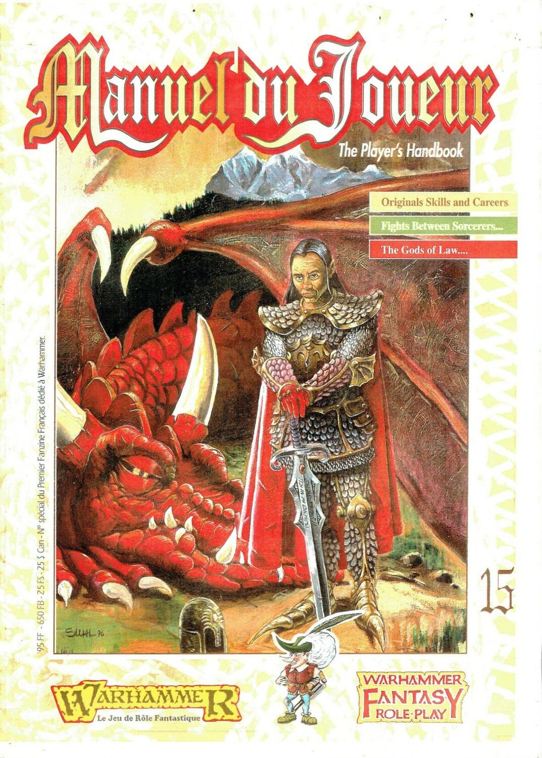 Warhammer: Le Jeu de Rôle Fantastique - Manuel du Joueur Cover