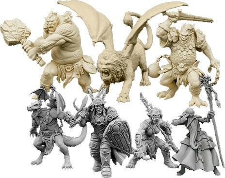 Descent: Voyages Dans les Ténèbres (Seconde Édition) - Visions de l'Aube Figurines