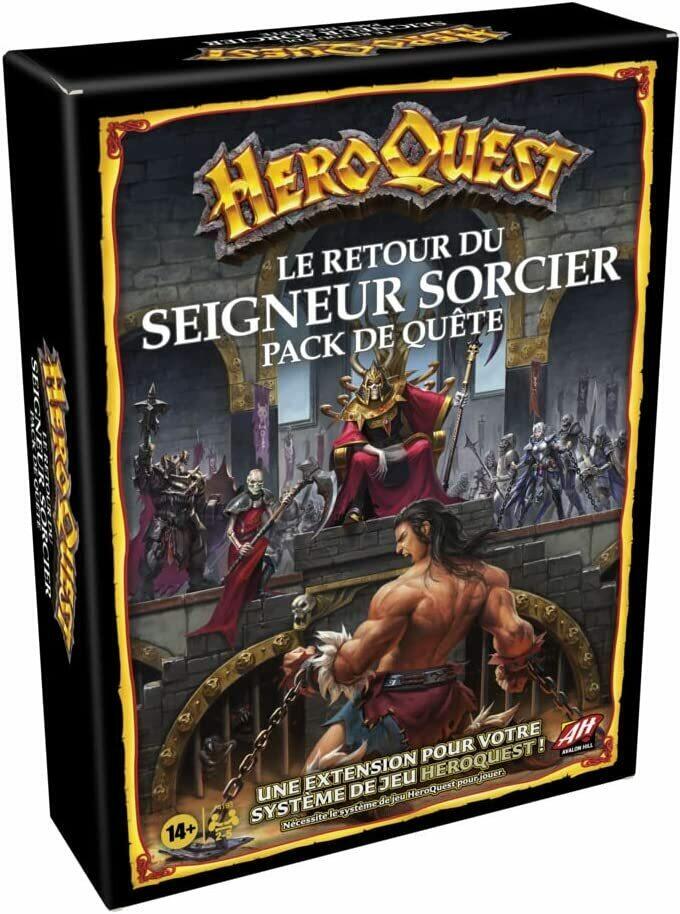 HeroQuest: Le Retour du Seigneur Sorcier Cover 3d