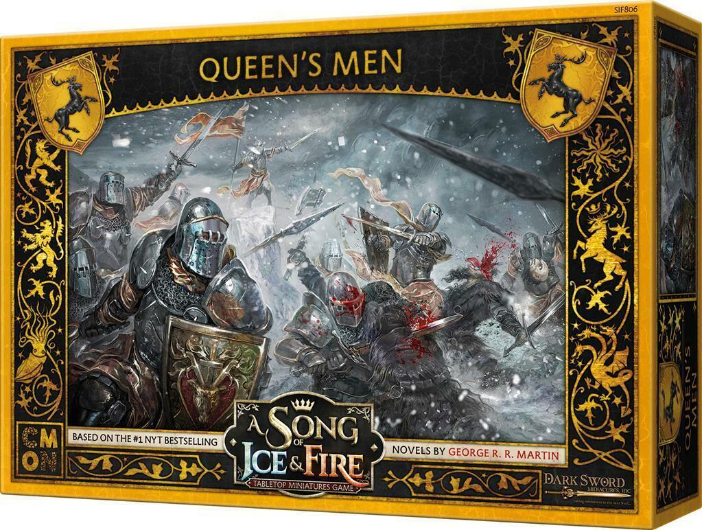 Le Trône de Fer: Le Jeu de Figurines - Hommes de la Reine Cover 3d