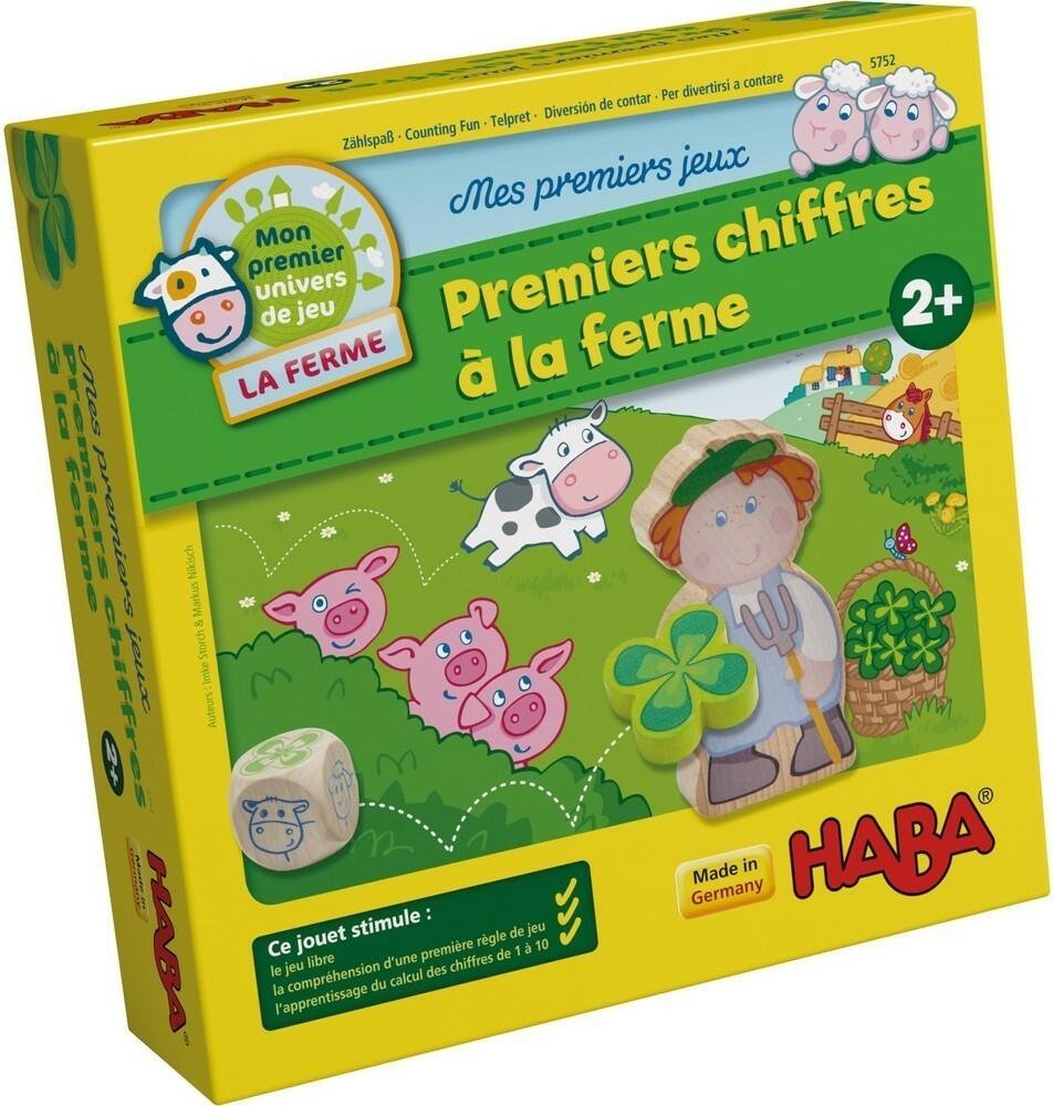 Mes Premiers Jeux: Premiers Chiffres à la Ferme Cover 3d