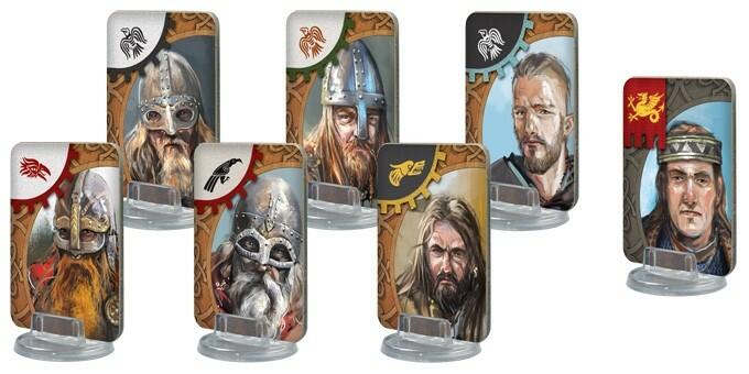 878: Les Vikings - Les Invasions de l'Angleterre Personnages