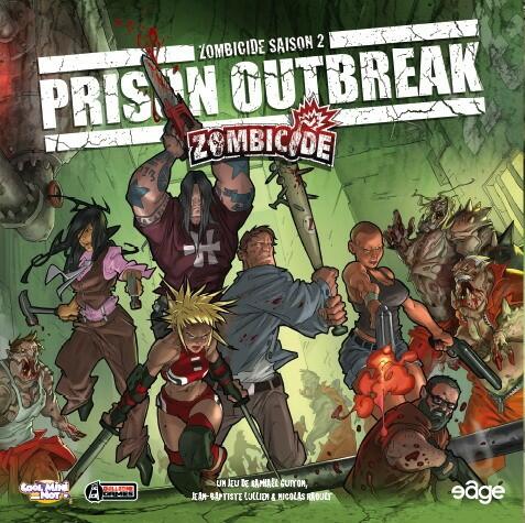 Zombicide: Saison 2 - Prison Outbreak Cover
