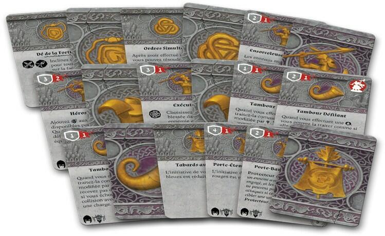 Runewars: Le Jeu de Figurines - Commandement d’Infanterie de Waiqar Cartes