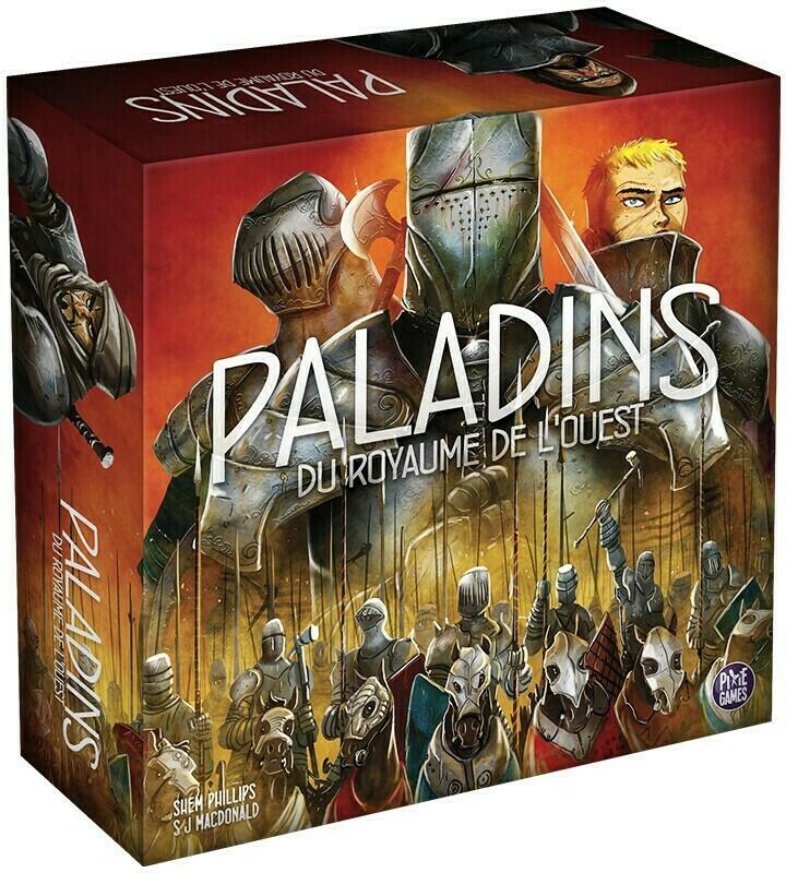 Paladins du Royaume de l'Ouest Cover 3d