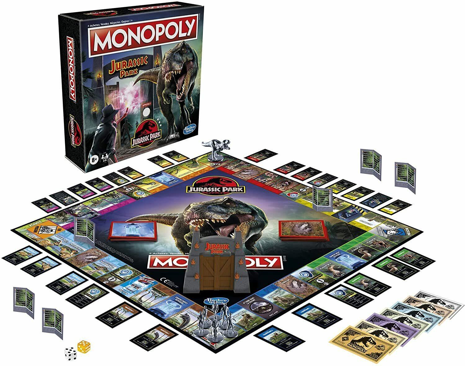 Monopoly: Jurassic Park Eclate