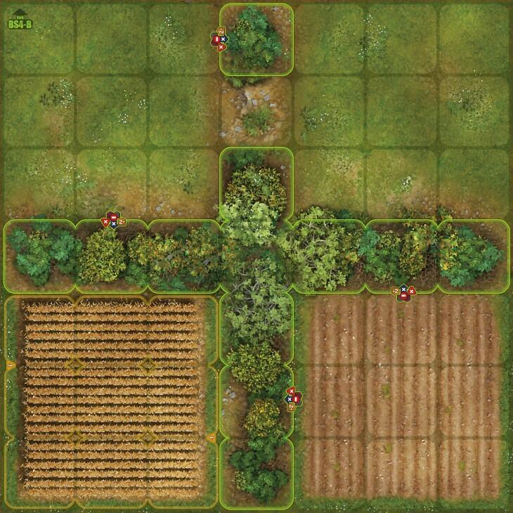 Heroes of Normandie: Battleground Set - Terrain Pack Tuiles