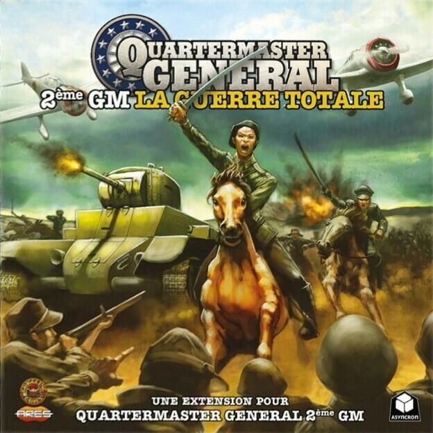 Quartermaster General: 2ème GM - La Guerre Totale Cover